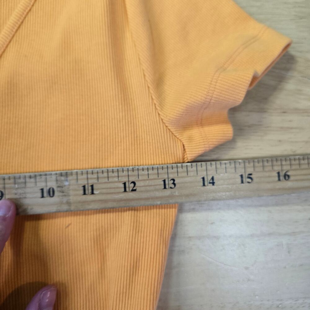 Y2k Style Wild Fable Crop Top Orange Size S - Picture 6 of 9